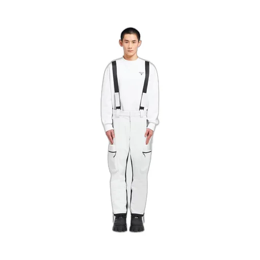 Technical fabric ski pants