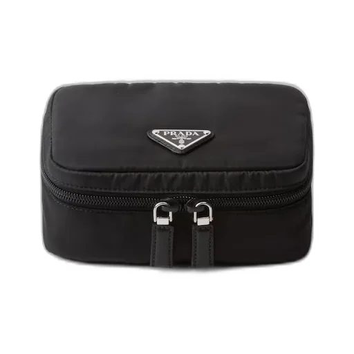 Small Re-Nylon zipper pouch