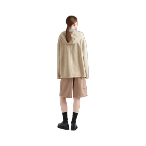 Cotton fleece Bermudas