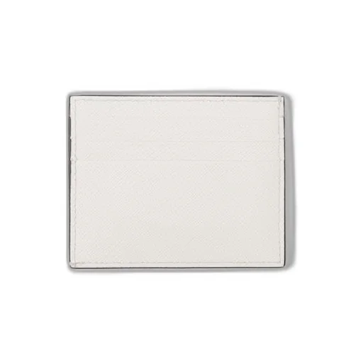 Saffiano leather card holder
