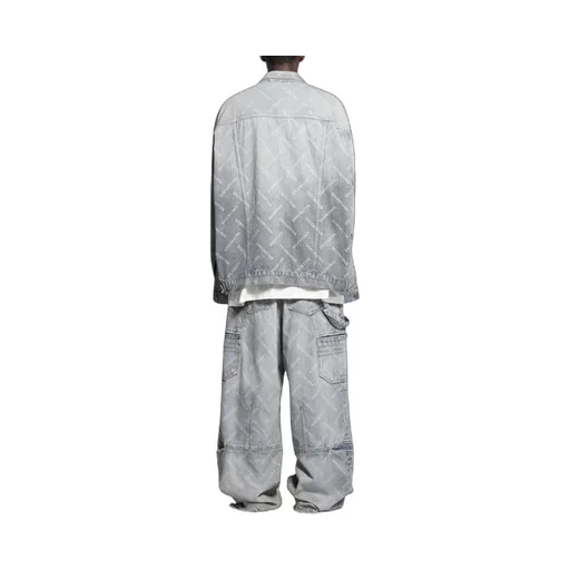 Bal Diagonal Allover Cargo Pants