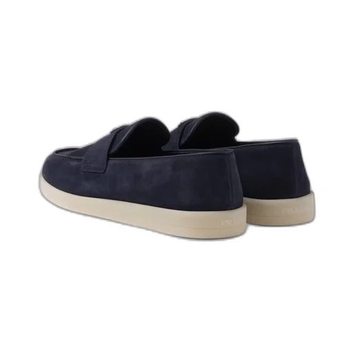 Suede loafers