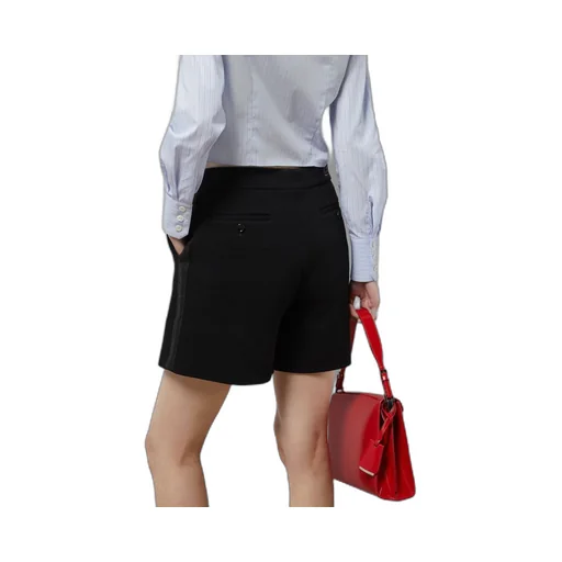 Wool jersey short