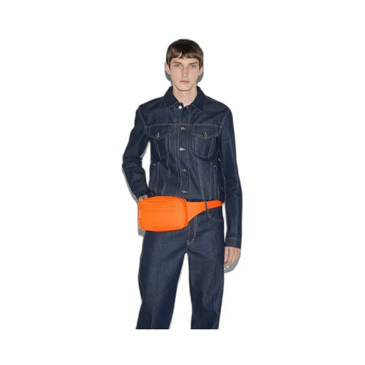 GG rubber-effect belt bag