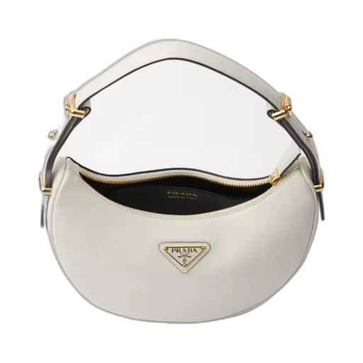 Prada Arqué leather shoulder bag