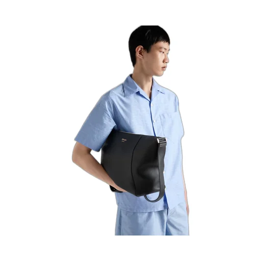 Short-sleeved cotton shirt