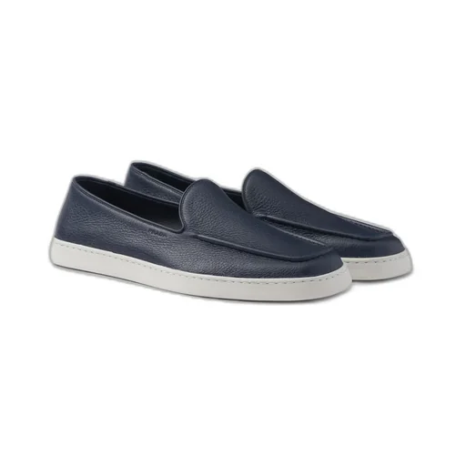 Leather loafers
