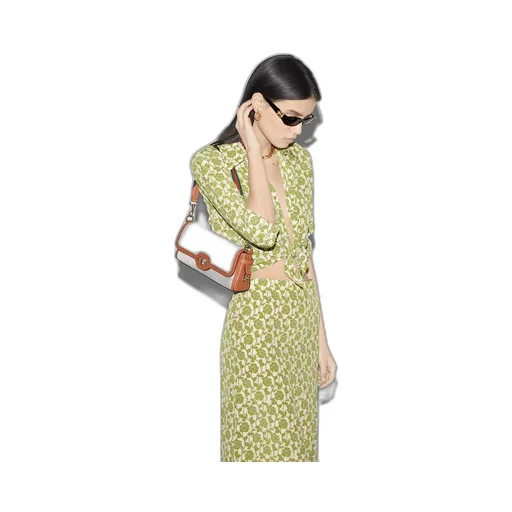 Floral print silk crêpe de chine shirt