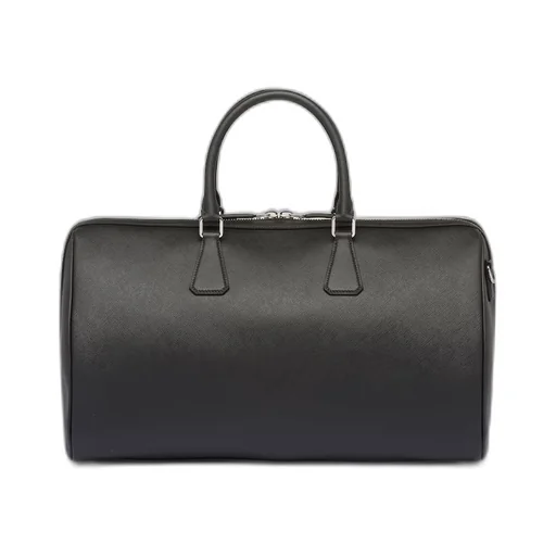 Saffiano leather travel bag