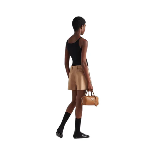 Silk tank top with logo