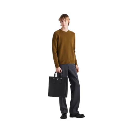 Saffiano leather tote bag