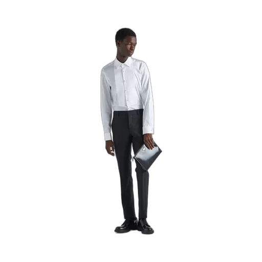 Stretch cotton shirt