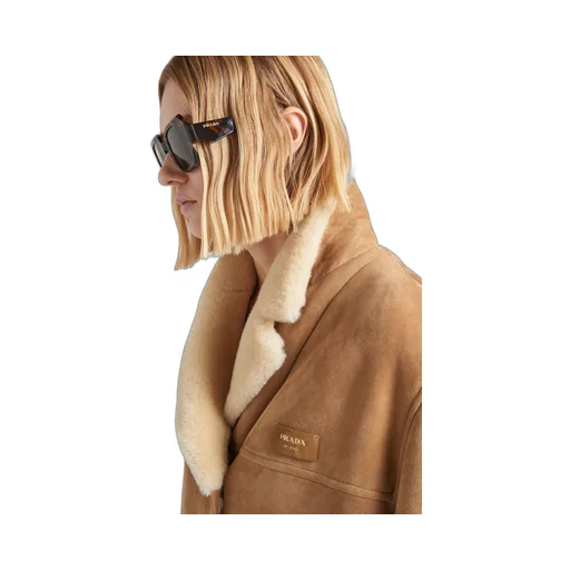 Shearling coat