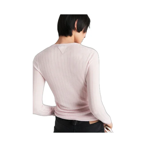Cashmere and silk crew-neck sweater