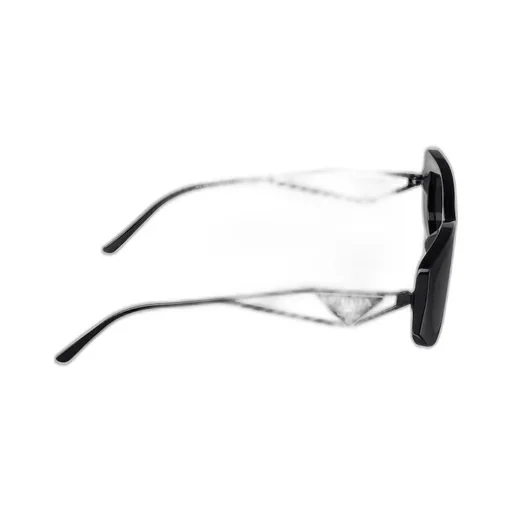 Sunglasses with triangle logo