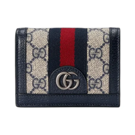 Ophidia GG card case wallet