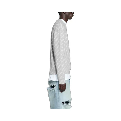 All Over Logo Crewneck Sweater