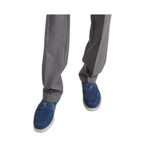 Suede loafers