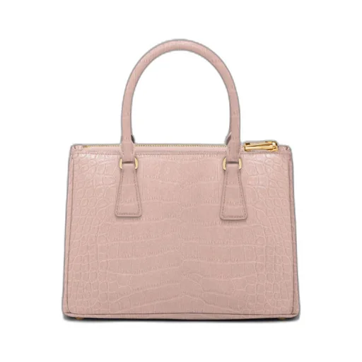 Medium Prada Galleria crocodile leather bag