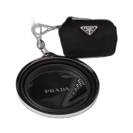 Re-Nylon and Saffiano leather pet bag