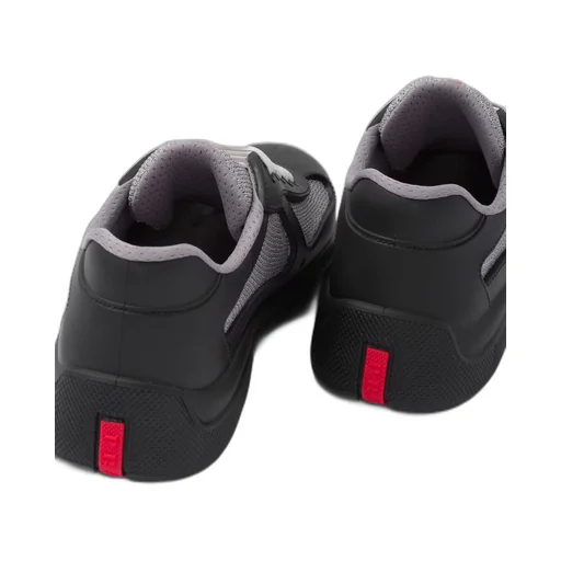 Prada America's Cup Soft rubber and bike fabric sneakers