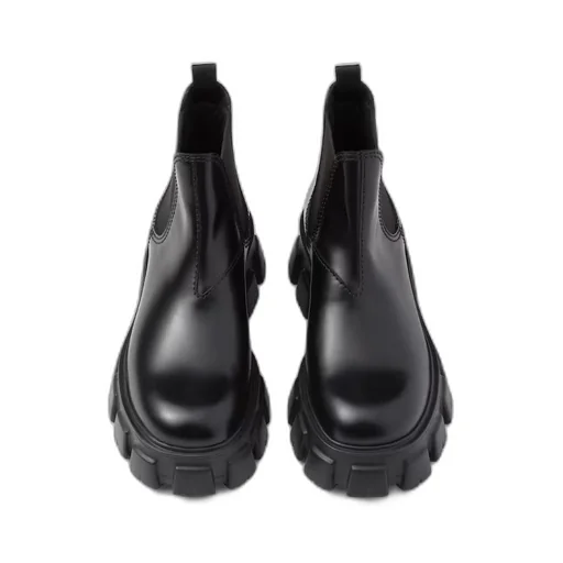 Monolith brushed leather Chelsea boots