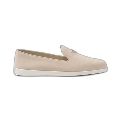 Suede calf leather slip-ons