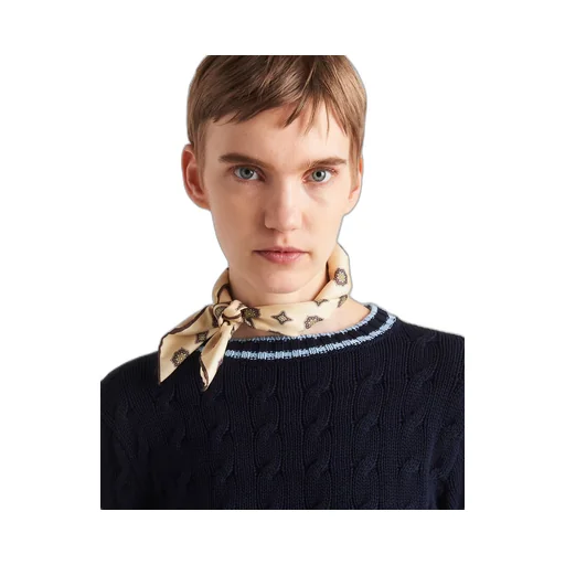 Cotton crew-neck sweater