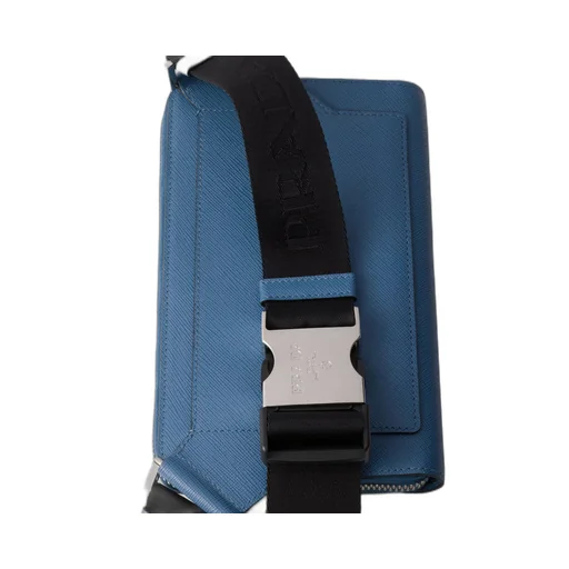 Saffiano leather belt bag