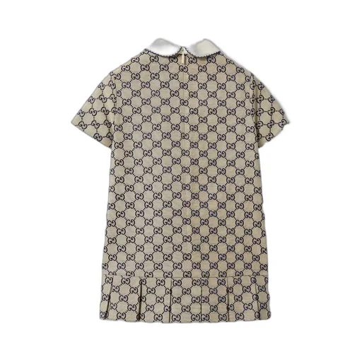 Children's GG canvas dress