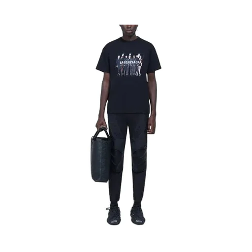 Band Portrait Printing Logo Retro Loose T-Shirt