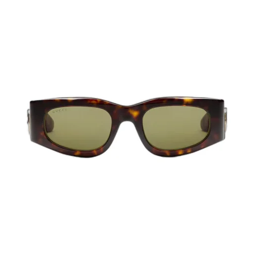 Rectangular frame sunglasses