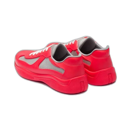 Prada America's Cup Soft rubber and bike fabric sneakers