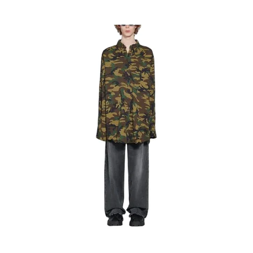 Camouflage Fitted Shirt