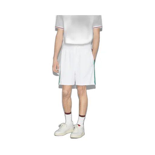 GG terry cloth short with Web