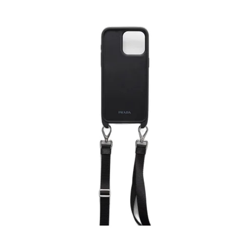 Saffiano leather cover for iPhone 15 Pro Max