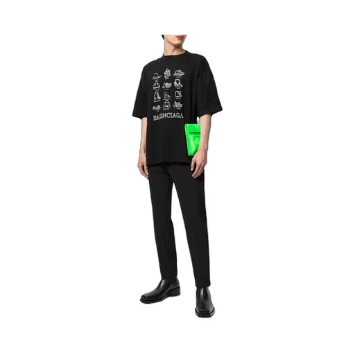 Casual Printing Large T-Shirt