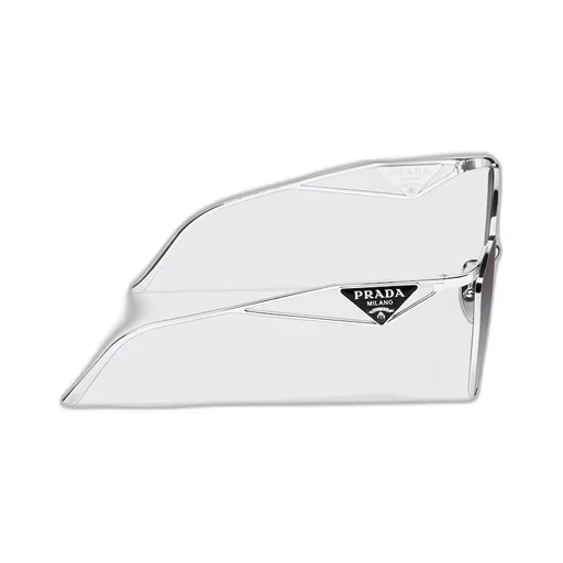 Sunglasses with triangle logo