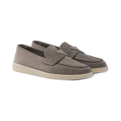 Suede loafers
