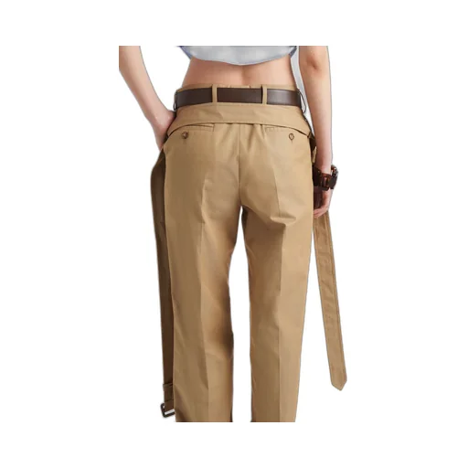 Cotton twill pants
