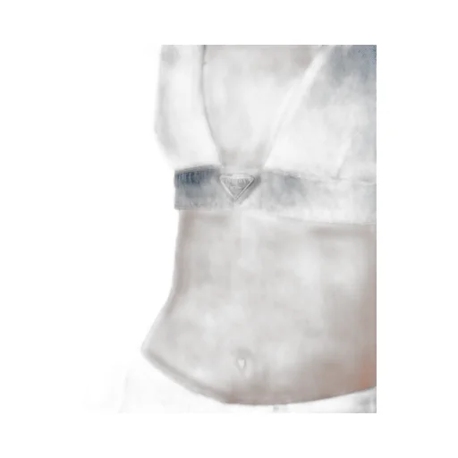 Organic denim top