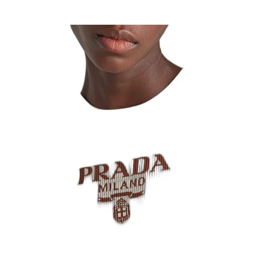 Silk crew-neck sweater with logo