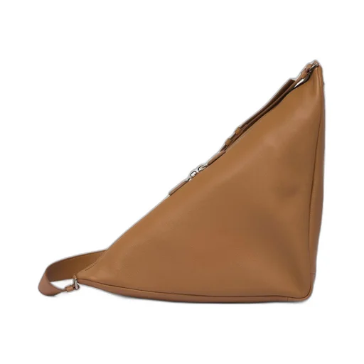 Large leather Prada Triangle bag