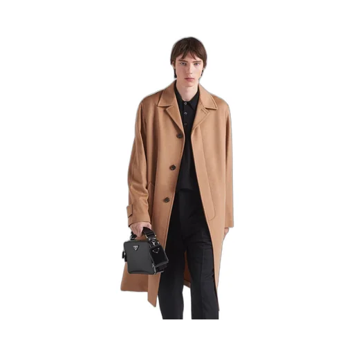 Camel-hair coat