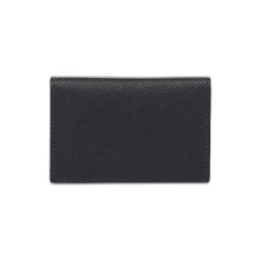 Saffiano leather card holder