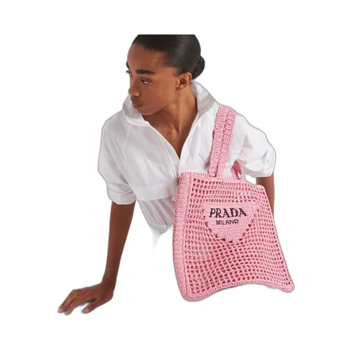 Crochet tote bag
