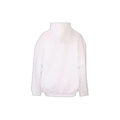 Logo Printing Hoodie White