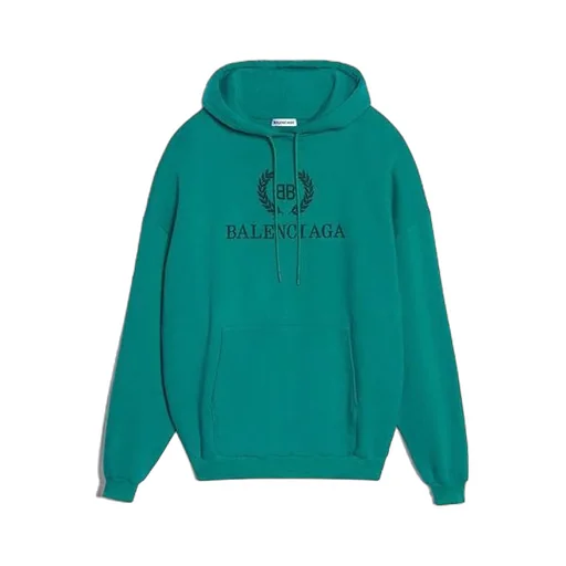 Logo Hoodie Green
