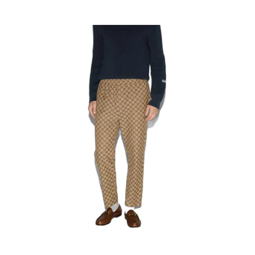GG canvas track bottoms