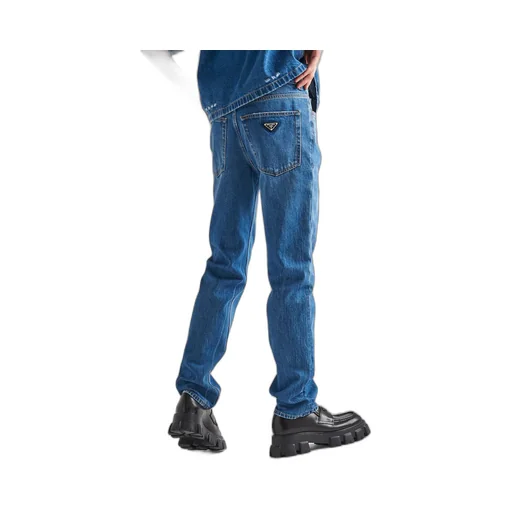 Five-pocket denim jeans